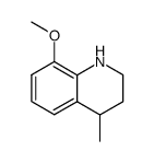 8-methoxy-4-methyl-1,2,3,4-tetrahydro-quinoline Structure