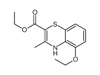 ethyl 5-ethoxy-3-methyl-4H-1,4-benzothiazine-2-carboxylate Structure