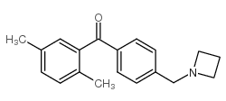 4'-AZETIDINOMETHYL-2,5-DIMETHYLBENZOPHENONE picture