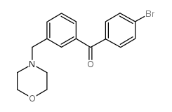 4'-BROMO-3-MORPHOLINOMETHYL BENZOPHENONE图片