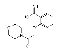 2-(2-morpholin-4-yl-2-oxoethoxy)benzamide Structure