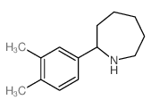 2-(3,4-Dimethylphenyl)azepane Structure