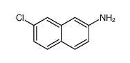 2-Amino-7-chloronaphthalene Structure