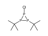 1,2-ditert-butyl-3-chlorotriphosphirane结构式