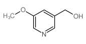(5-Methoxypyridin-3-yl)methanol structure