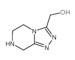 (5,6,7,8-四氢-[1,2,4]噻唑并[4,3-a]吡嗪-3-基)甲醇结构式