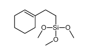 2-(cyclohexen-1-yl)ethyl-trimethoxysilane结构式