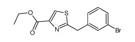 ETHYL 2-(3-BROMOBENZYL)THIAZOLE-4-CARBOXYLATE picture