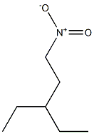 3-ethyl-1-nitropentane结构式