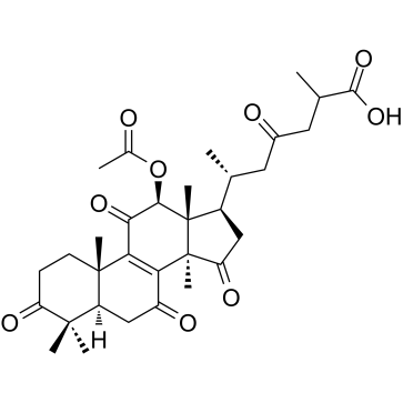 Ganoderic acid F Structure