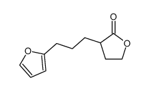 3-(3-[2]furyl-propyl)-dihydro-furan-2-one结构式