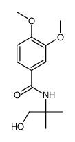 N-(1-hydroxy-2-methylpropan-2-yl)-3,4-dimethoxybenzamide Structure