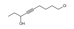 9-chloro-non-4-yn-3-ol结构式