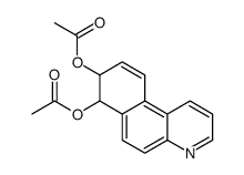 (7-acetyloxy-7,8-dihydrobenzo[f]quinolin-8-yl) acetate Structure