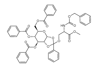 3,4,6-tri-O-benzoyl-α-D-glucopyranose orthoester结构式