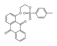 2-(9,10-dioxoanthracen-1-yl)oxyethyl 4-methylbenzenesulfonate Structure