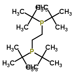 1,2-Bis(di-tert-butylphosphino)ethane structure