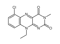 6-Chloro-3-methylisoalloxazine Structure