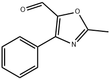 2-Methyl-4-phenyl-1,3-oxazole-5-carbaldehyde结构式