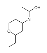 4-N-Acetylamino-2-ethyl-tetrahydropyrane Structure
