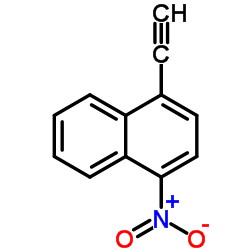 1-Ethynyl-4-nitronaphthalene结构式