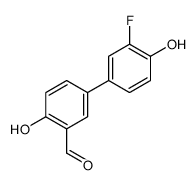 5-(3-fluoro-4-hydroxyphenyl)-2-hydroxybenzaldehyde结构式