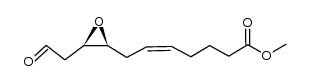 (Z)-methyl 7-((2S,3R)-3-(2-oxoethyl)oxiran-2-yl)hept-5-enoate Structure
