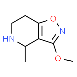 Isoxazolo[4,5-c]pyridine, 4,5,6,7-tetrahydro-3-methoxy-4-methyl- (9CI) picture
