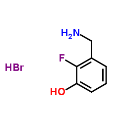 3-(Aminomethyl)-2-fluorophenol hydrobromide picture