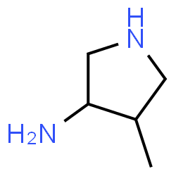 3-Pyrrolidinamine,4-methyl-(9CI) structure
