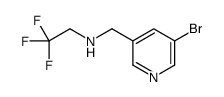 N-((5-bromopyridin-3-yl)methyl)-2,2,2-trifluoroethanamine picture