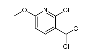 2-chloro-3-dichloromethyl-6-methoxypyridine Structure