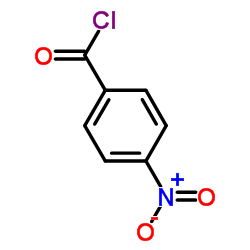 4-Nitrobenzoyl chloride structure