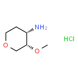 (3S,4S)-3-methoxyoxan-4-amine hydrochloride picture