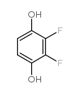 2,3-Difluoro-hydroquinone Structure