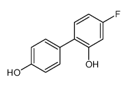 5-fluoro-2-(4-hydroxyphenyl)phenol Structure