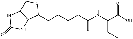 Biotinoyl-2-Aminobutyric acid Structure