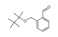 2-(((tert-butyldimethylsilyl)oxy)methyl)benzaldehyde结构式