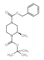 (R)-1-Boc-4-Cbz-2-Methylpiperazine structure