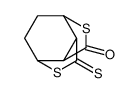 1,4-Ethano-1H,3H-thieno(3,4-c)thiophen-3-one, tetrahydro-6-thioxo-结构式