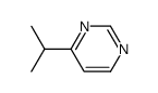 Pyrimidine, 4-(1-methylethyl)- (9CI)结构式