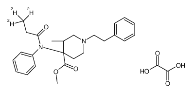 Lofentanil-d3 Oxalate Structure