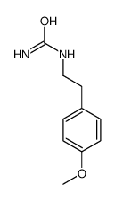 (4-Methoxyphenethyl)urea结构式