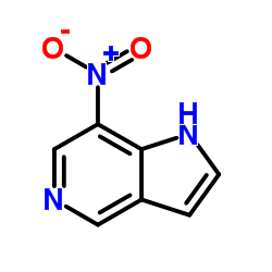7-nitro-5-azaindole Structure