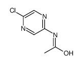 N-(5-Chloro-2-pyrazinyl)acetamide结构式
