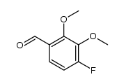 2,3-dimethoxy-4-fluorobenzaldehyde Structure