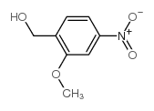 2-METHOXY-4-NITROBENZYLALCOHOL Structure