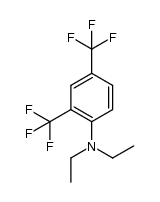 N,N-diethyl-2,4-bis(trifluoromethyl)aniline Structure