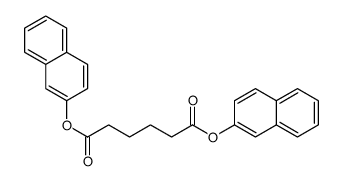 dinaphthalen-2-yl hexanedioate Structure