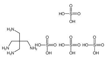 2,2-bis(aminomethyl)propane-1,3-diamine,sulfuric acid结构式